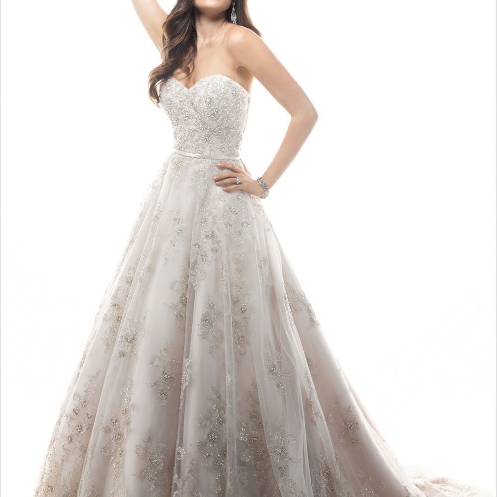 Street sz 8 Maggie Sottero Hannah Wedding Dress